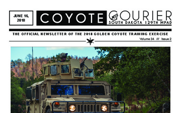 Coyote Courier - 129th MPAD - 06.16.2018
