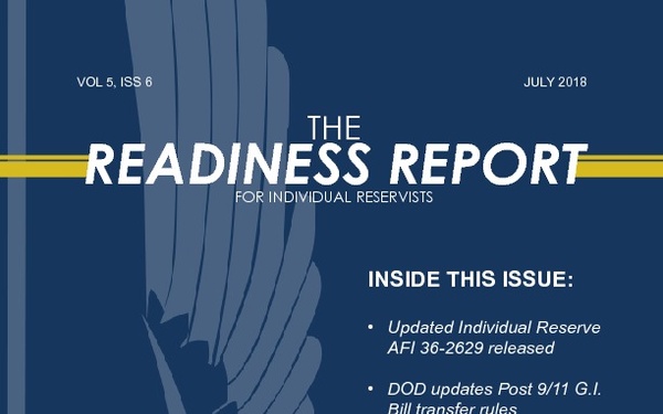 The Readiness Report - July 17, 2018