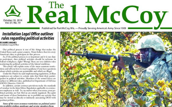 The Real McCoy - October 10, 2014