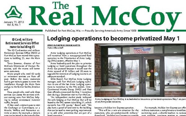 The Real McCoy - January 11, 2013
