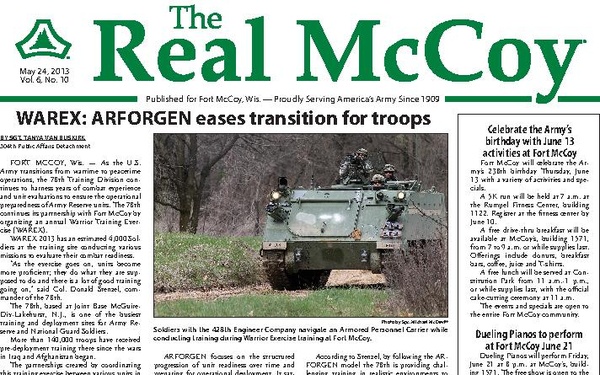 The Real McCoy - May 24, 2013