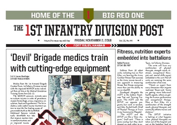 The 1st Infantry Division Post - November 1, 2018