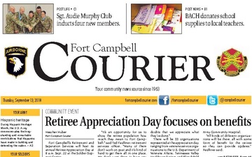 Fort Campbell Courier - 09.13.2018