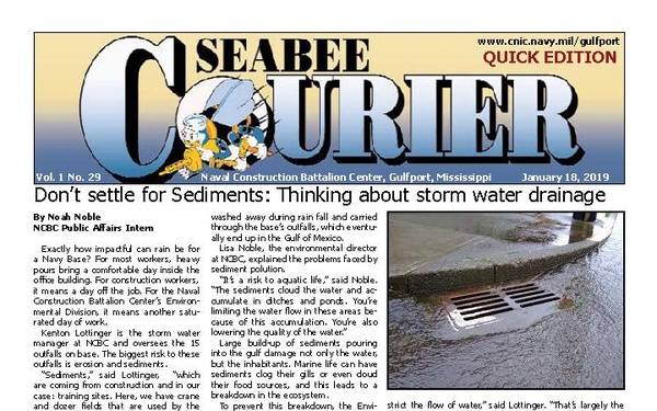 Seabee Courier - January 18, 2019