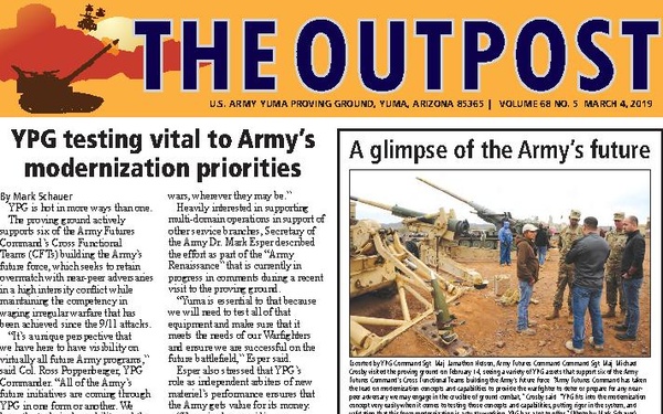 The Outpost - U.S. Army Yuma Proving Ground - March 4, 2019
