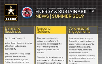 Army Energy and Sustainability News - 07.19.2019