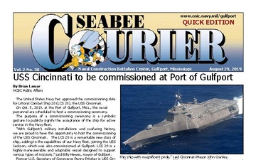 Seabee Courier - 08.29.2019