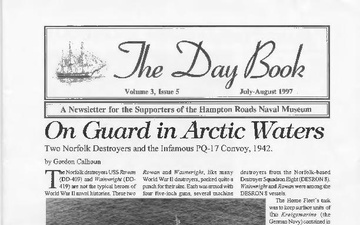 The Daybook: A Publication of the Hampton Roads Naval Museum - 01.02.2019