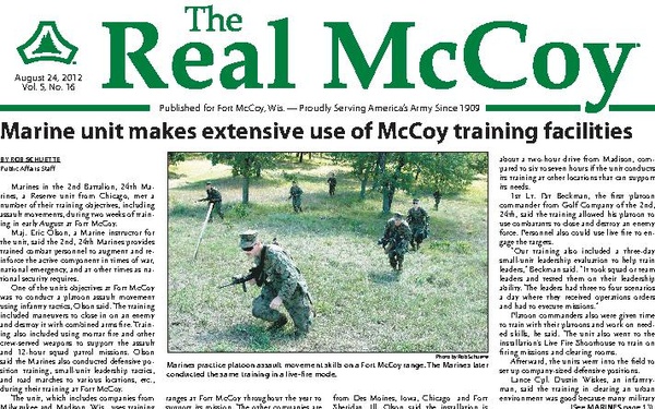 The Real McCoy - August 24, 2012