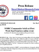 Naval Medical R&amp;D News - 10.08.2020
