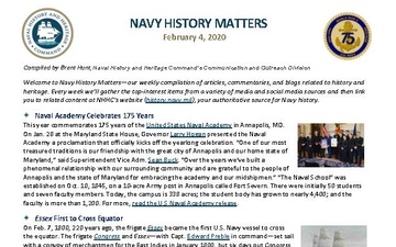 Navy History Matters - 02.04.2020