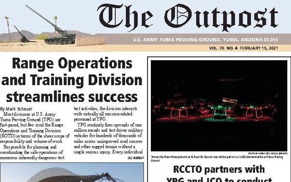 The Outpost - U.S. Army Yuma Proving Ground - February 15, 2021