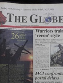 The Globe - 11.21.2001
