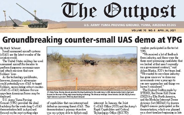 The Outpost - U.S. Army Yuma Proving Ground - April 26, 2021