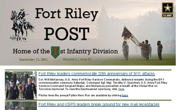 The 1st Infantry Division Post - September 17, 2021
