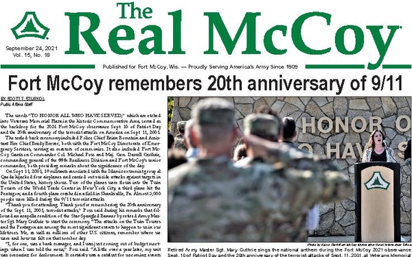 The Real McCoy - September 24, 2021
