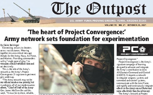 The Outpost - U.S. Army Yuma Proving Ground - October 21, 2021