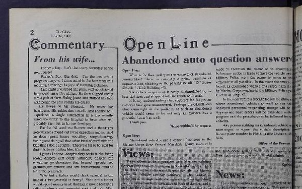The Globe - June 18, 1981