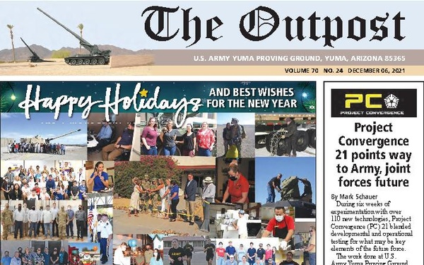 The Outpost - U.S. Army Yuma Proving Ground - December 6, 2021