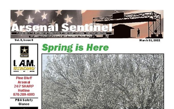 Arsenal Sentinel - March 31, 2022