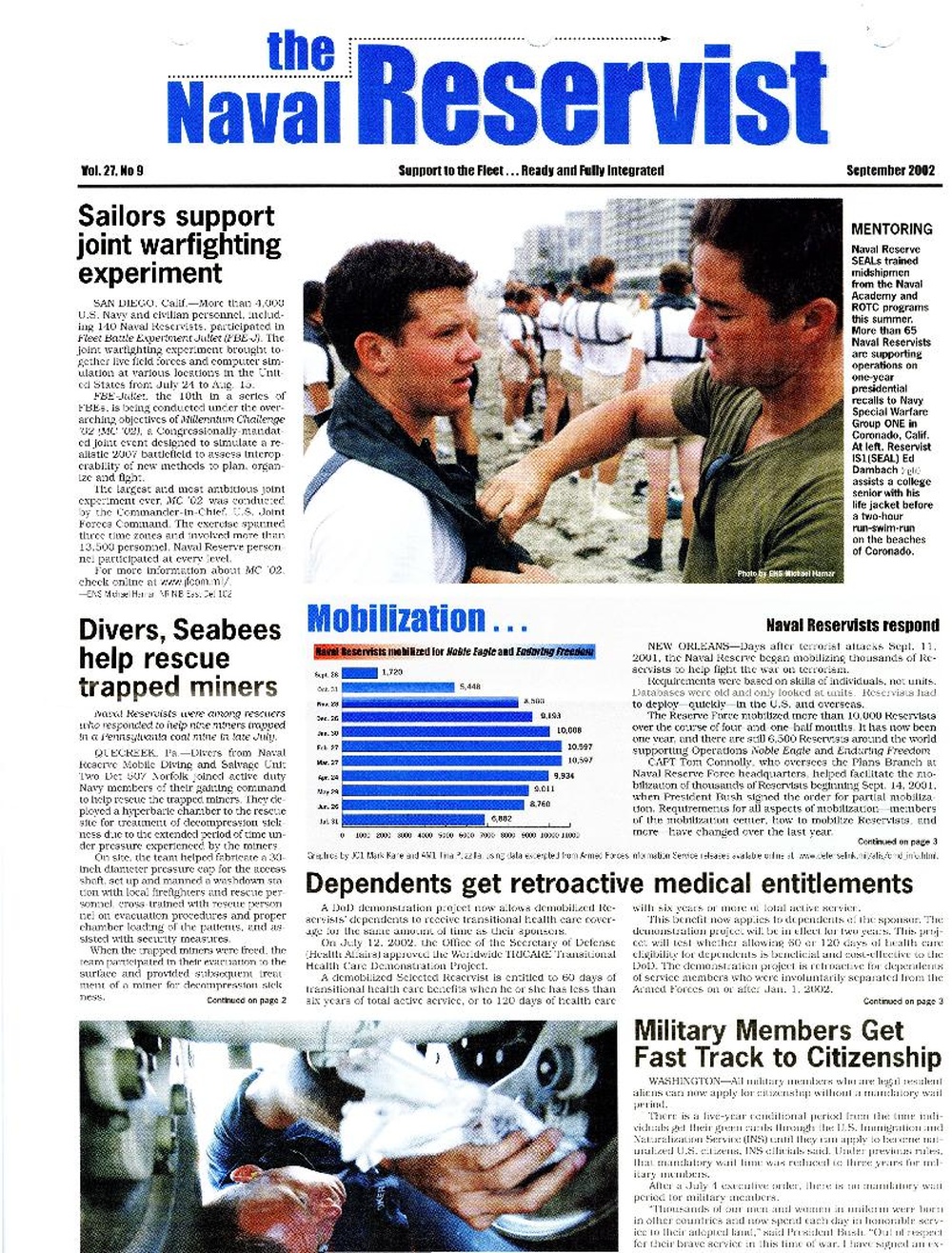 DVIDS - Publications - The Navy Reservist - 09.01.2002