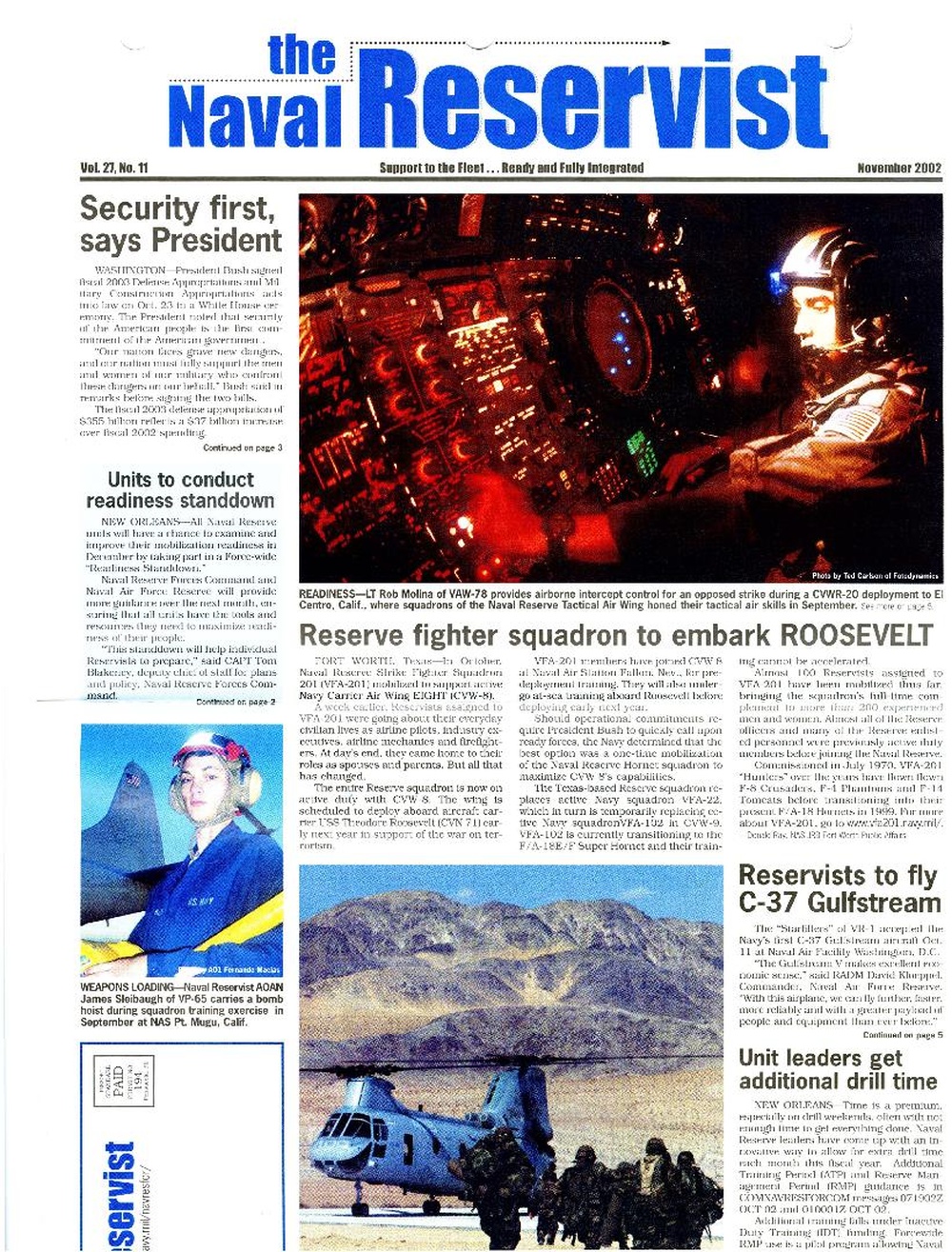 DVIDS - Publications - The Navy Reservist - 10.01.2002