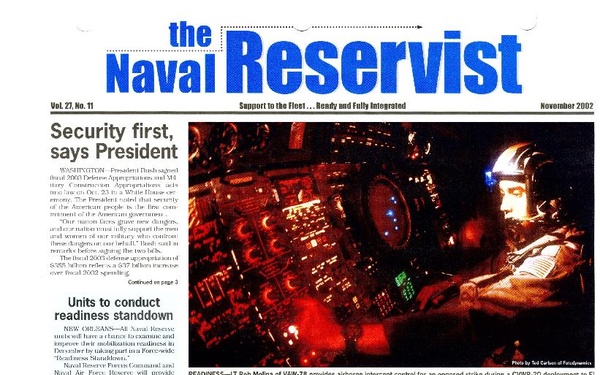 The Navy Reservist - October 1, 2002