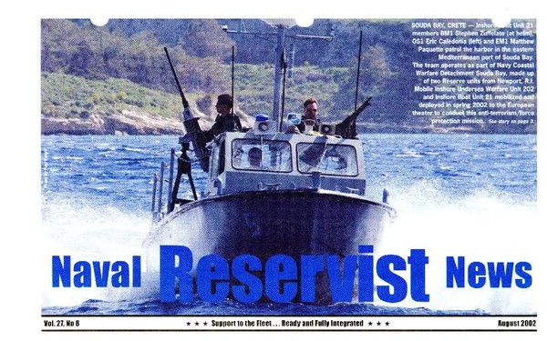 The Navy Reservist - August 1, 2002