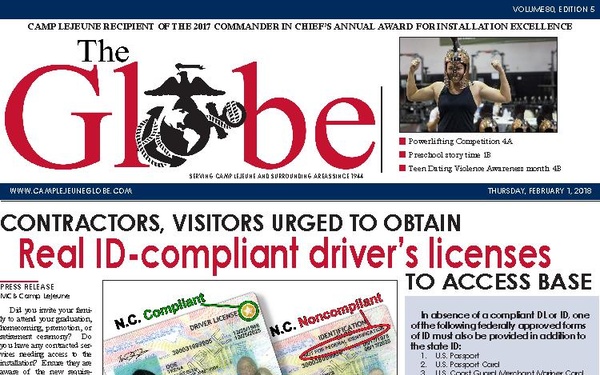 The Globe - February 1, 2018