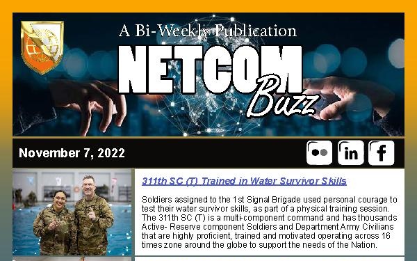 NETCOM Buzz - November 7, 2022