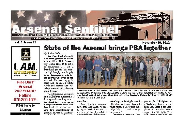 Arsenal Sentinel - November 30, 2022