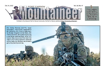 Fort Carson Mountaineer - 10.14.2022