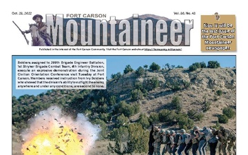 Fort Carson Mountaineer - 10.28.2022