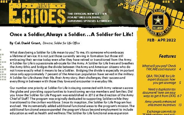 Army Echoes - February 15, 2022
