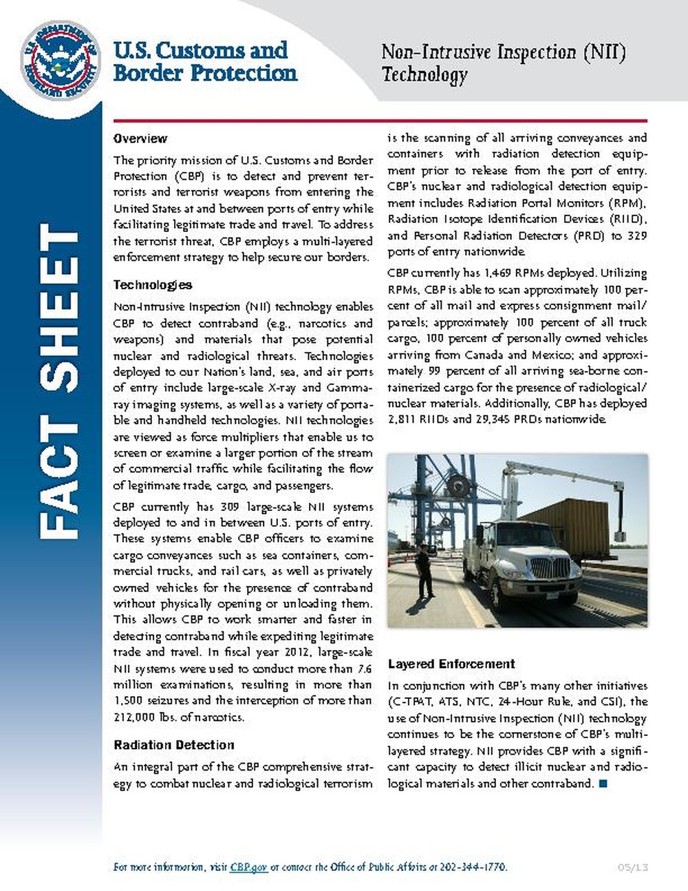 DVIDS - Publications - CBP Fact Sheets - 02.02.2023