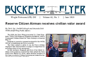 May issue of the Buckeye Flyer now available > 445th Airlift Wing