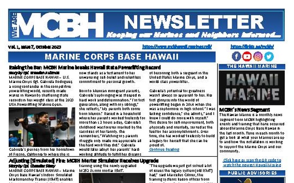 WE ARE MCBH Newsletter - September 30, 2023