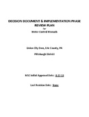 U.S. Army Corps of Engineers Pittsburgh District - Draft Documents - 01.17.2024