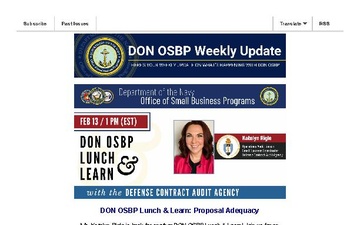 DON OSBP Weekly Update - 01.29.2024