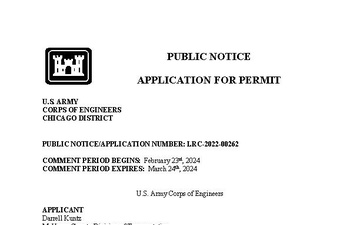 U.S. Army Corps of Engineers, Chicago District - Draft Documents - 02.23.2024