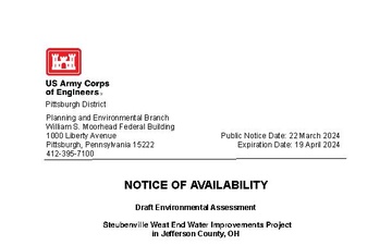 U.S. Army Corps of Engineers Pittsburgh District - Draft Documents - 03.22.2024