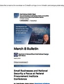 DoD Small Business Bulletin+Digest - 03.08.2024