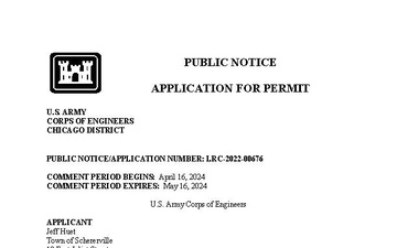 U.S. Army Corps of Engineers, Chicago District - Draft Documents - 04.16.2024