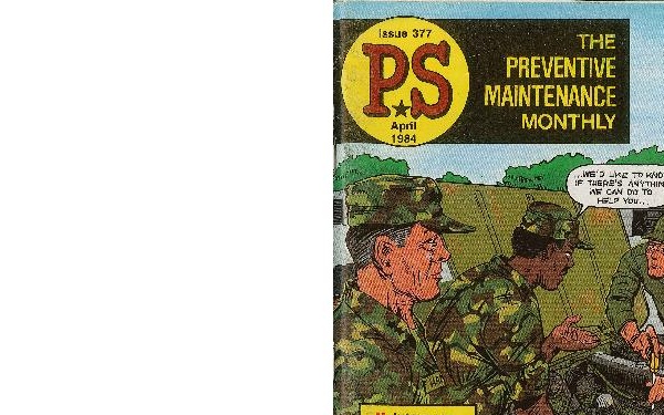 PS: The Preventive Maintenance Magazine - April 1, 1984