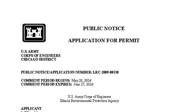 U.S. Army Corps of Engineers, Chicago District - Draft Documents - 05.24.2024