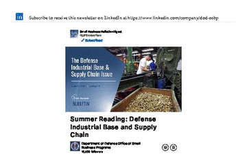 DoD Small Business Bulletin+Digest - 06.21.2024