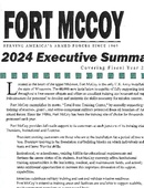 Fort McCoy Executive Summary - 05.31.2024