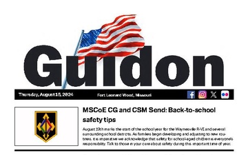 Fort Leonard Wood GUIDON - 08.15.2024