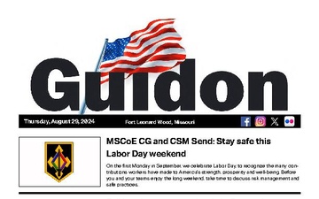 Fort Leonard Wood GUIDON - 08.29.2024