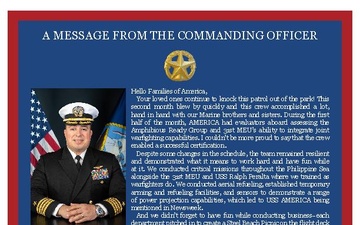 Letter from the Commanding Officer - 08.31.2024